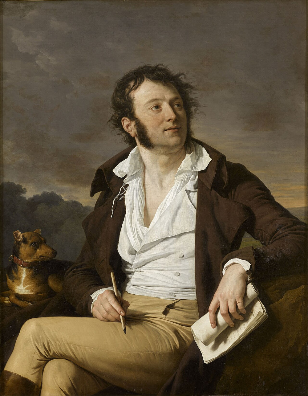 Antoine-Vincent Arnault, secrétaire perpétuel de l'Académie française (1766-1834) - François-André Vincent