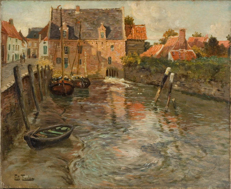 Basses eaux - Frits Thaulow