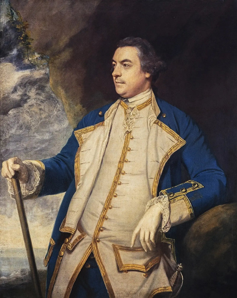 Капитан Адам Дункан, позже адмирал Дункан и первый виконт Кампердаун, 1731 - 1804 - Джошуа Рейнольдс