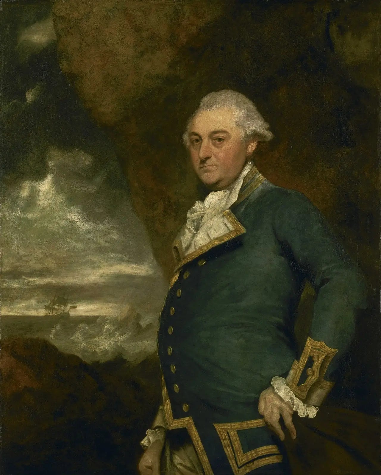 Capitaine John Gell 1740-1805 - Joshua Reynolds - Alpha Reproduction