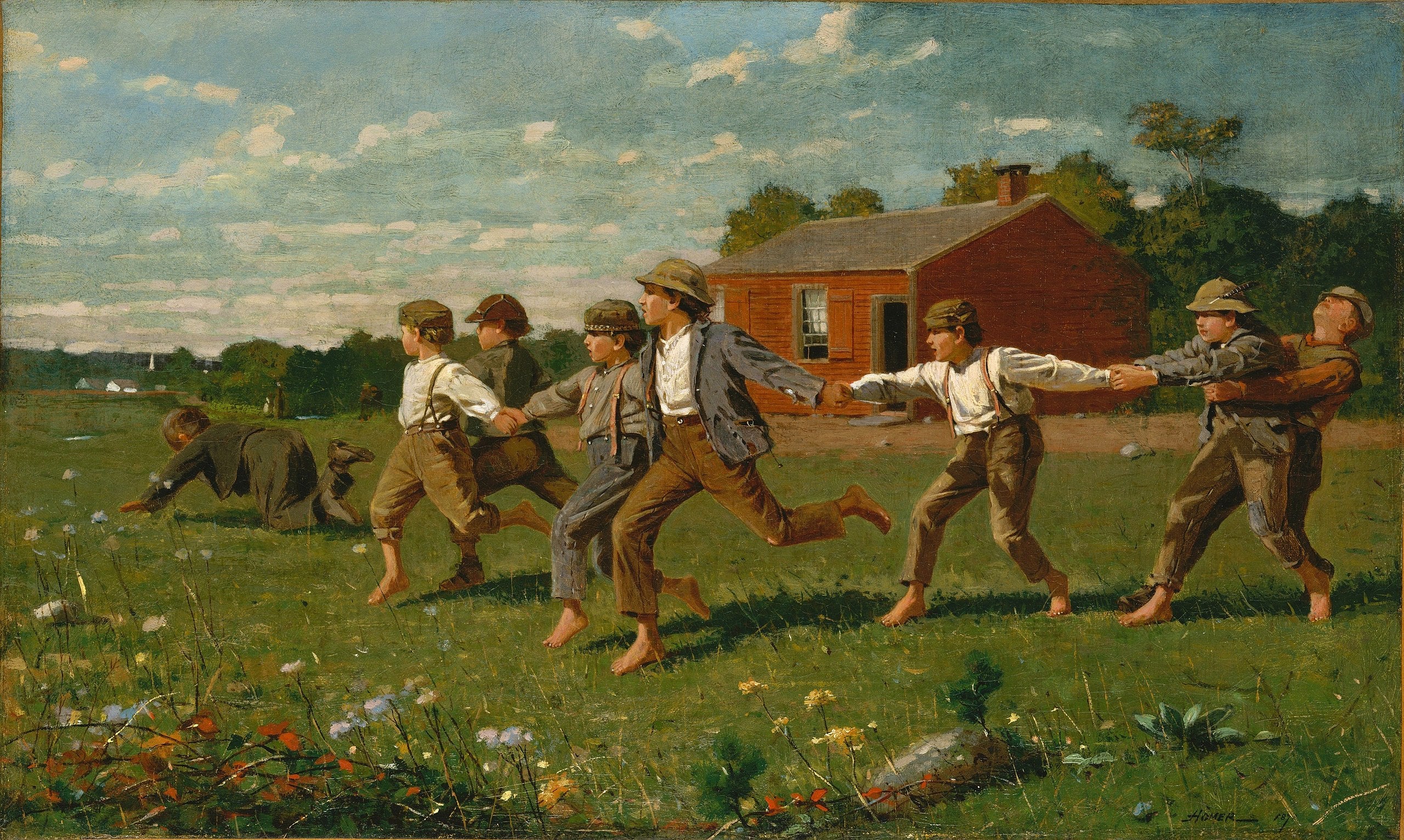 Claquez le fouet - Winslow Homer