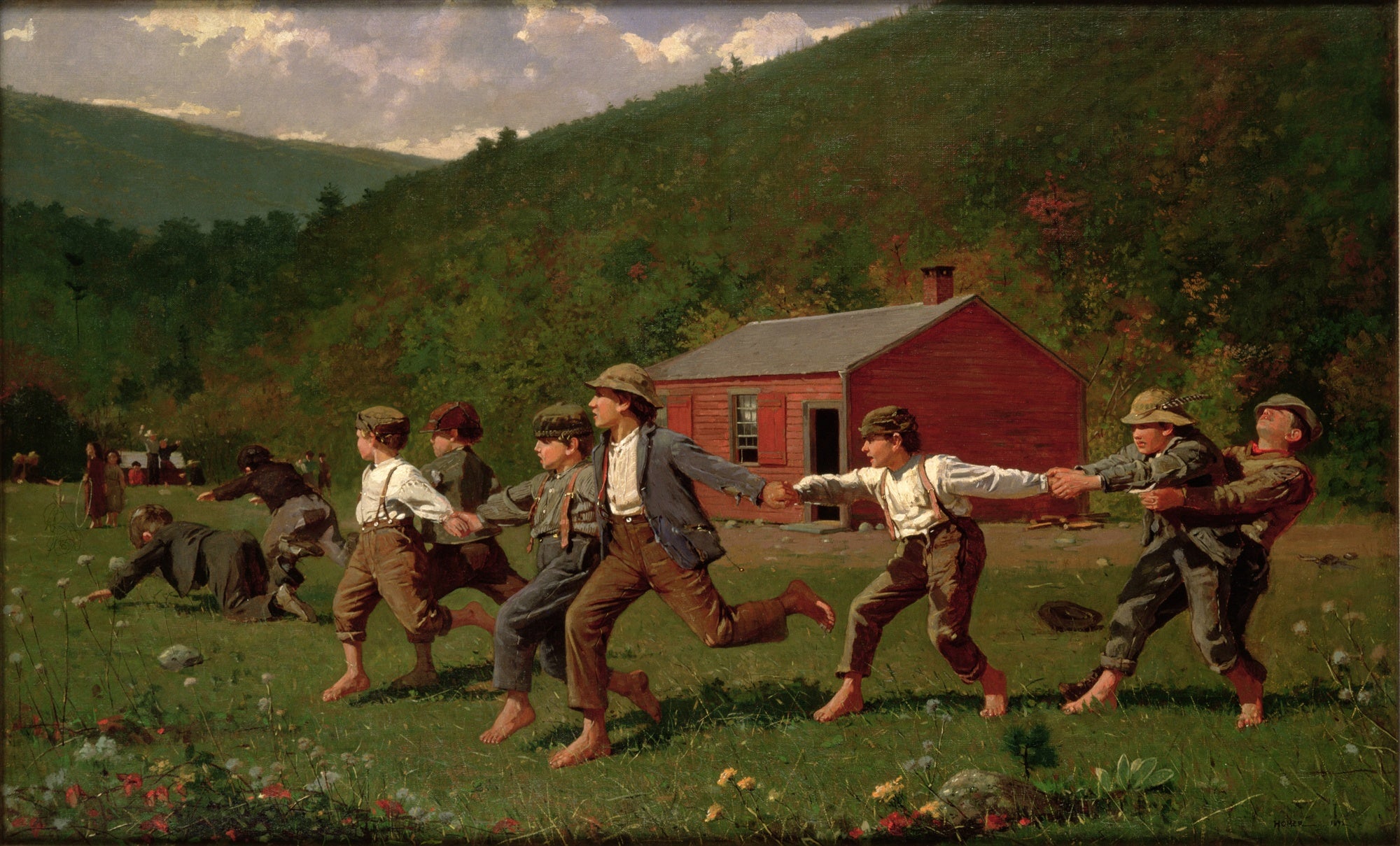 Claquez le fouet - Winslow Homer