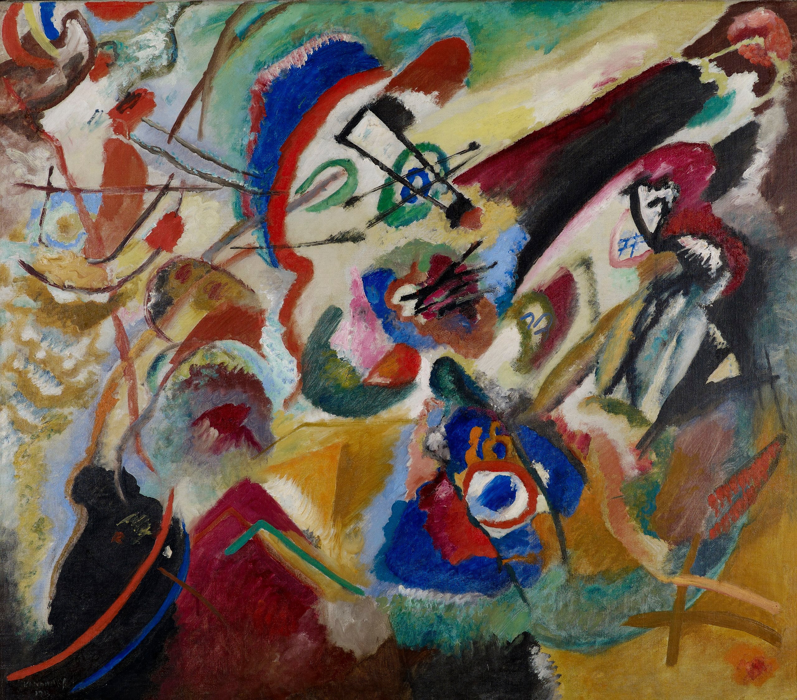 Composition VII (fragment 2) - Vassily Kandinsky
