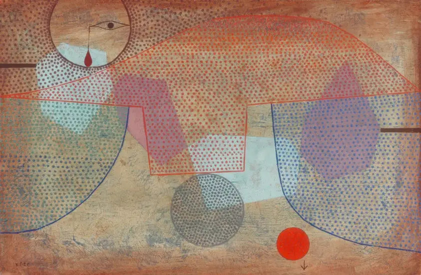 Coucher de soleil - Paul Klee - Alpha Reproduction