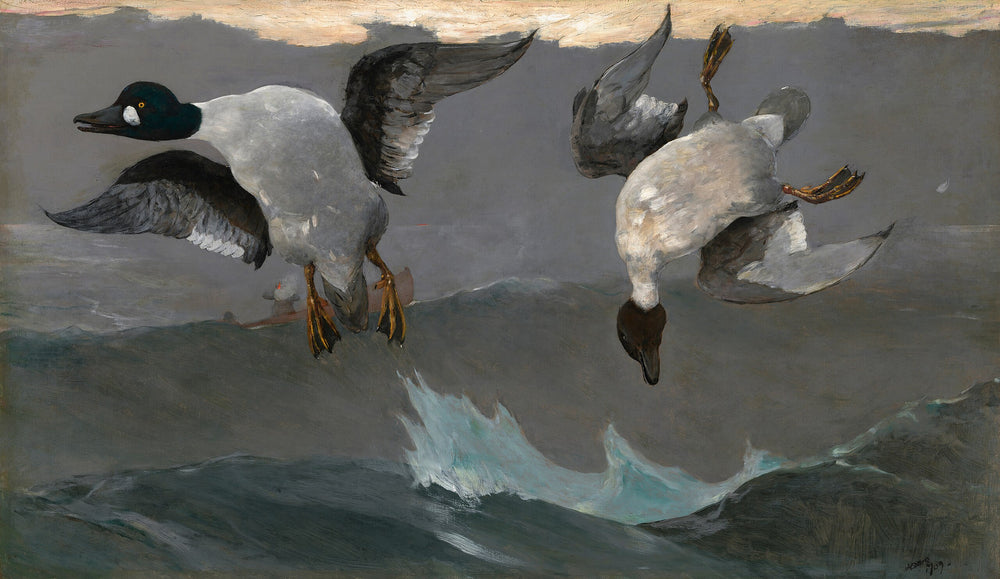 Droite et gauche - Winslow Homer
