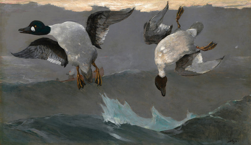 Droite et gauche - Winslow Homer
