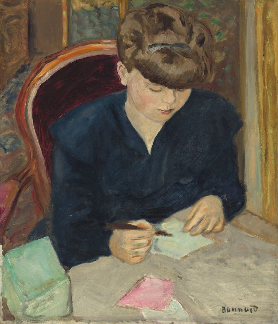 Reproduction du tableau « Étude pour un portrait de Vuillard - Pierre Bonnard » par Alpha Reproduction en peinture à l’huile