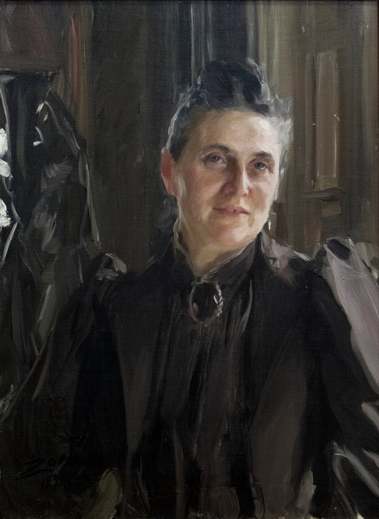 Fanny Thiel née Stiebel - Anders Zorn