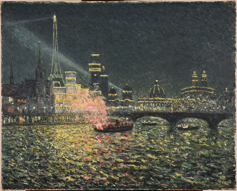Ночное феерие: Всемирная выставка 1900 года, Париж - Максім Мофра