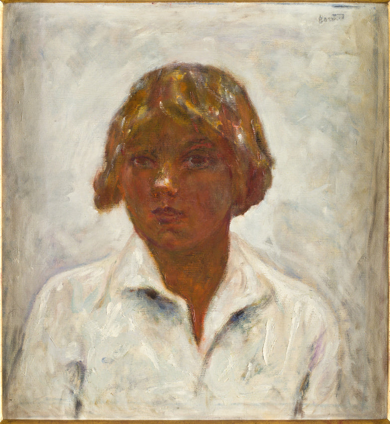 Reproduction du tableau « Femme au corsage blanc, contre-jour - Pierre Bonnard » par Alpha Reproduction en peinture à l’huile