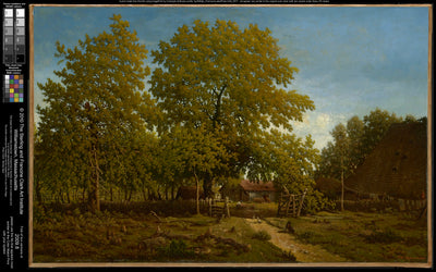 Ferme dans les Landes - Théodore Rousseau