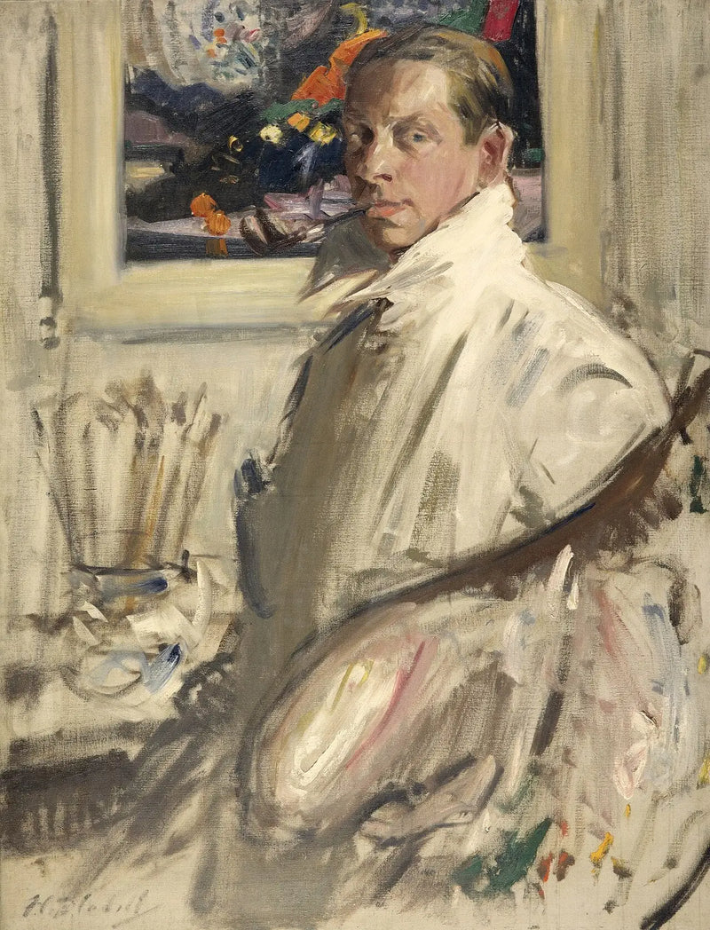 Фрэнсис Кампбелл Буао Каделл, 1883 - 1937. Художник (Автопортрет) - Фрэнсис Каделл