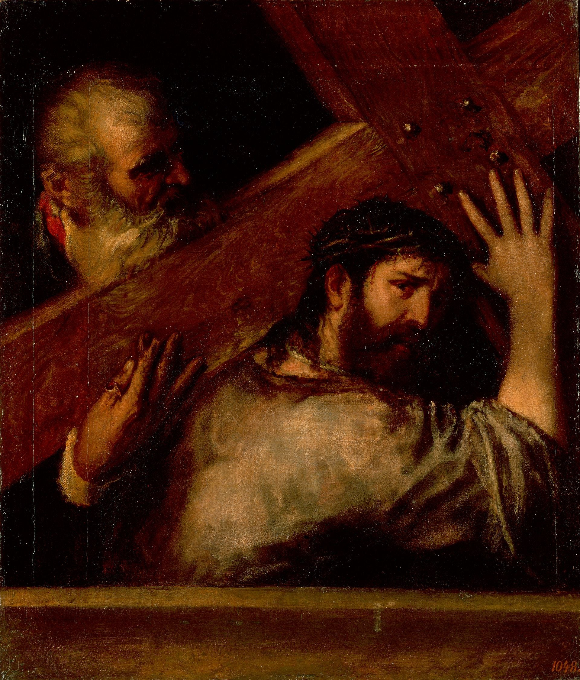 Jésus porte sa croix - Titian