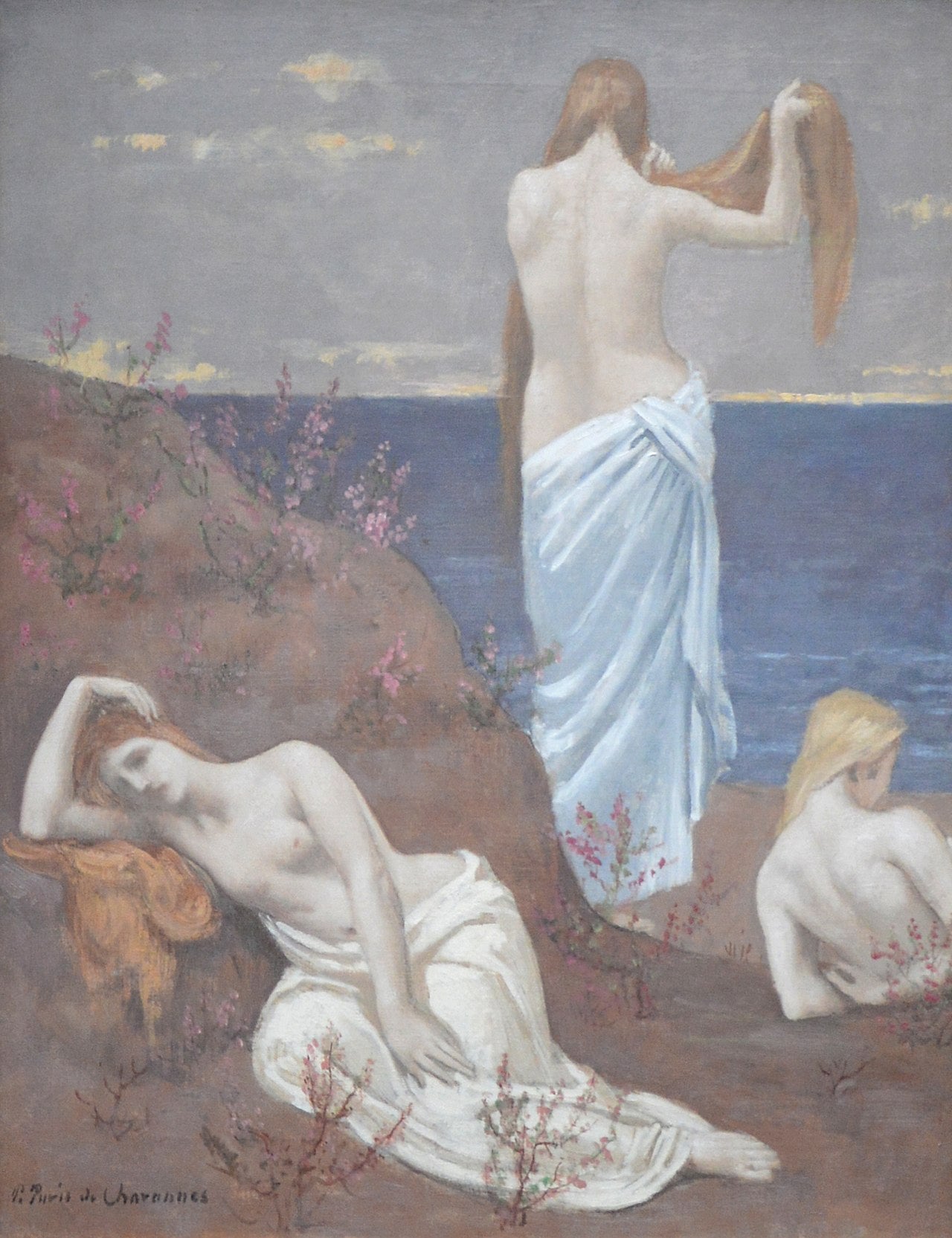 Jeunes Filles au bord de la mer - Pierre Puvis de Chavannes