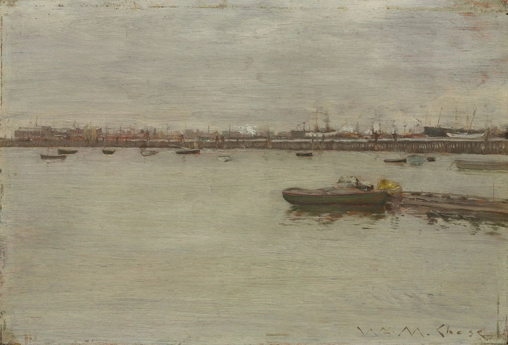 Journée grise sur la baie - William Merritt Chase - Alpha Reproduction