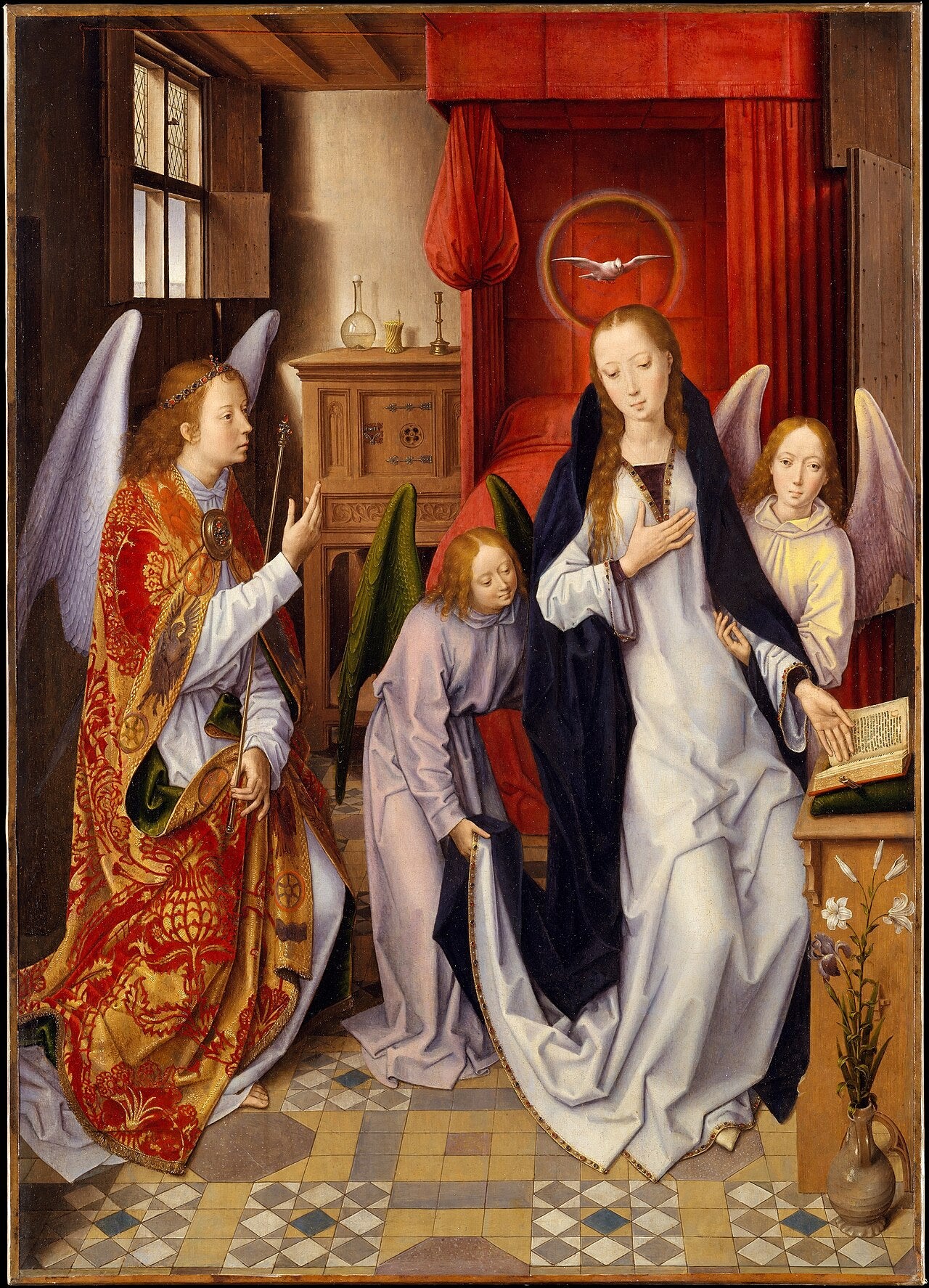 L'Annonciation - Hans Memling