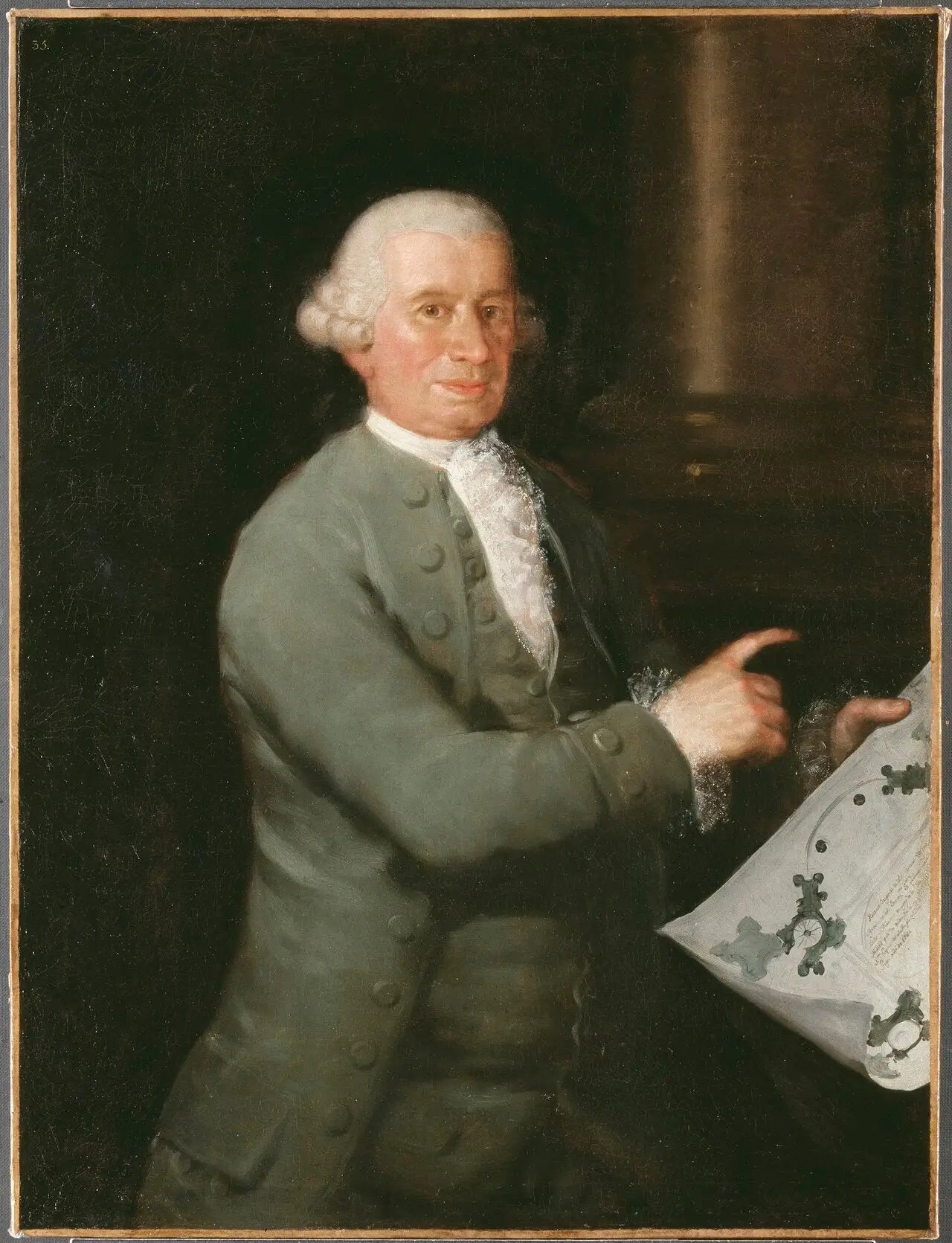 Reproduction du tableau « L'architecte Ventura Rodriguez - Francisco de Goya » par Alpha Reproduction en peinture à l’huile