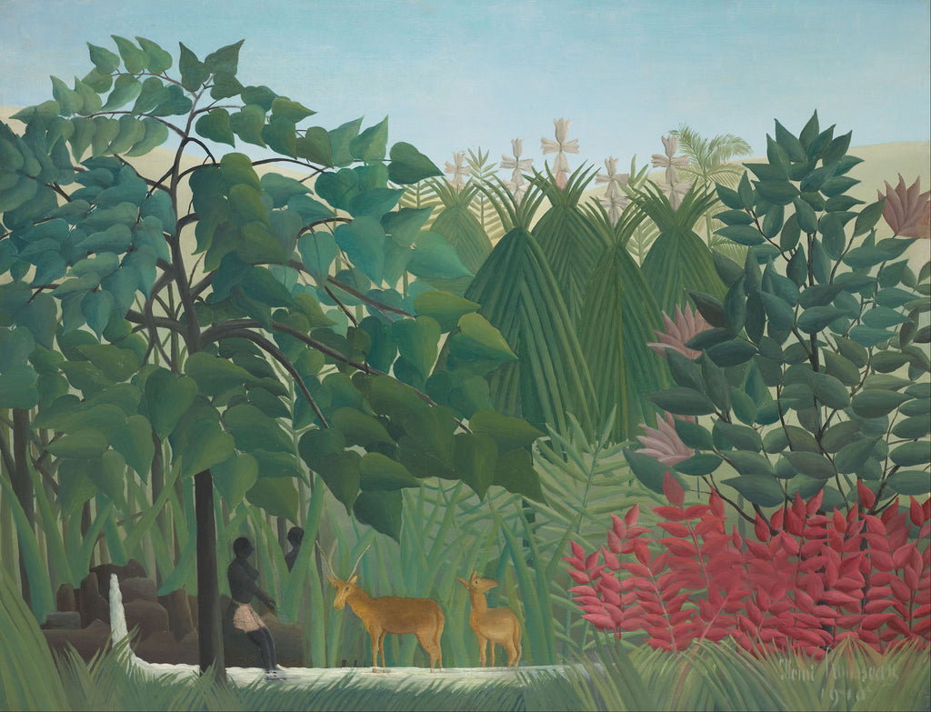 La Cascade - Henri Rousseau