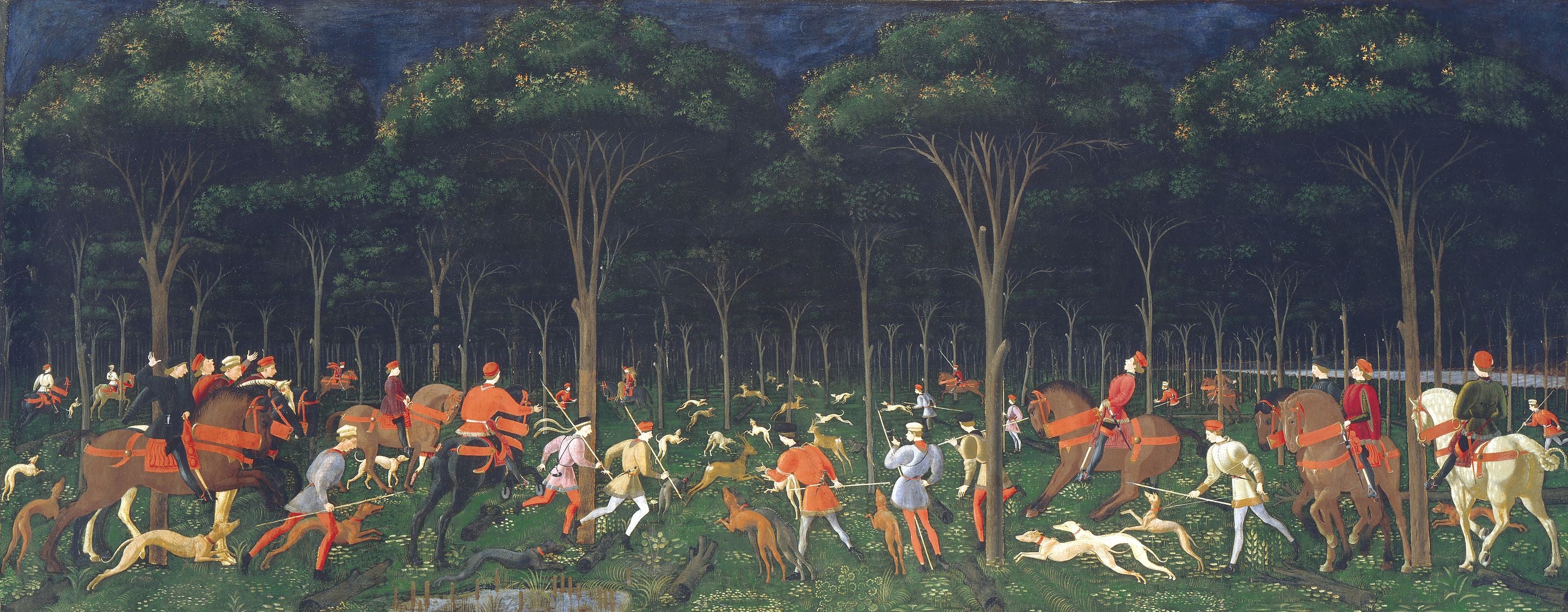 La Chasse de nuit - Paolo Uccello