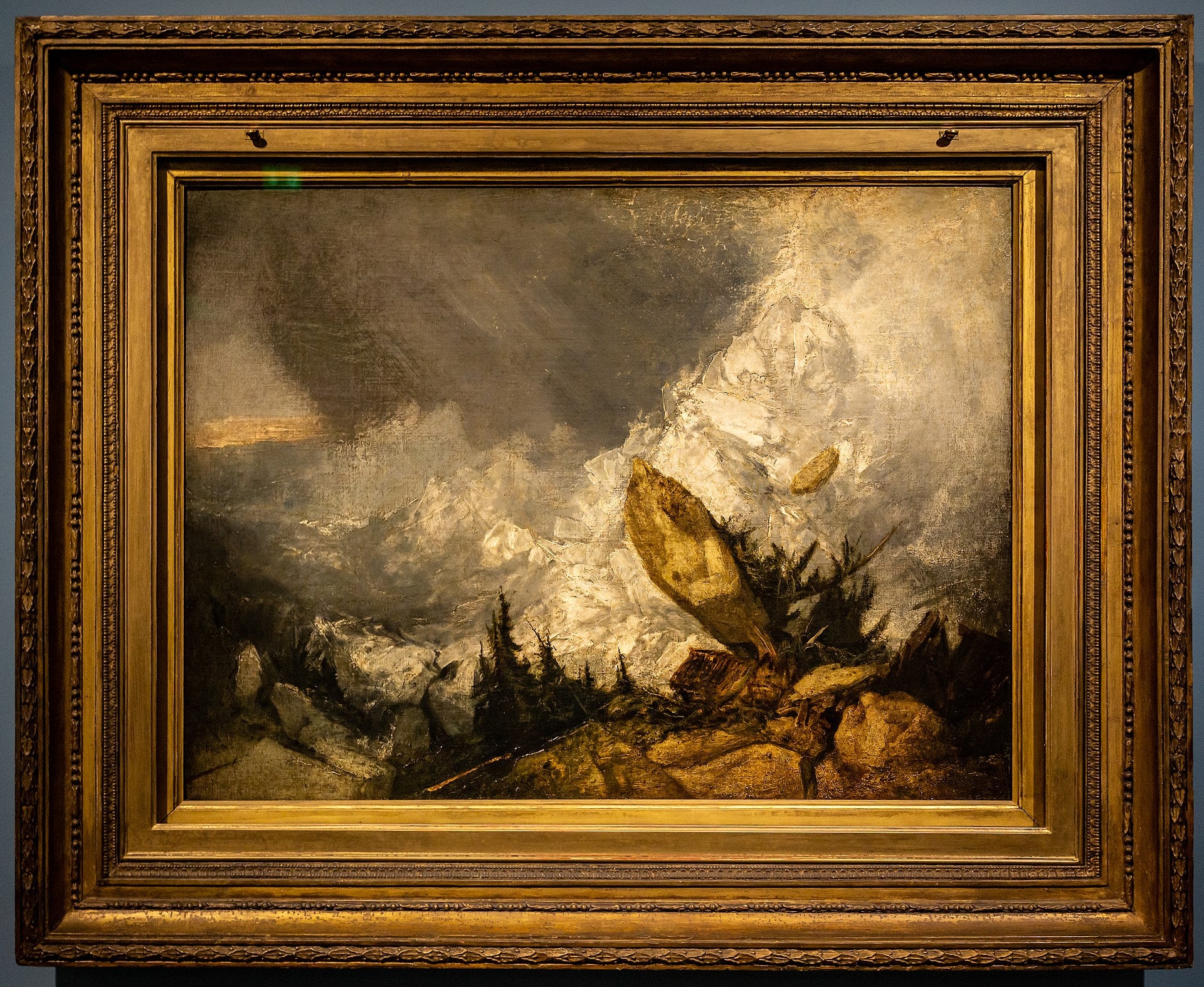 La Chute d’une avalanche dans les Grisons - J. M. W. Turner - Alpha Reproduction