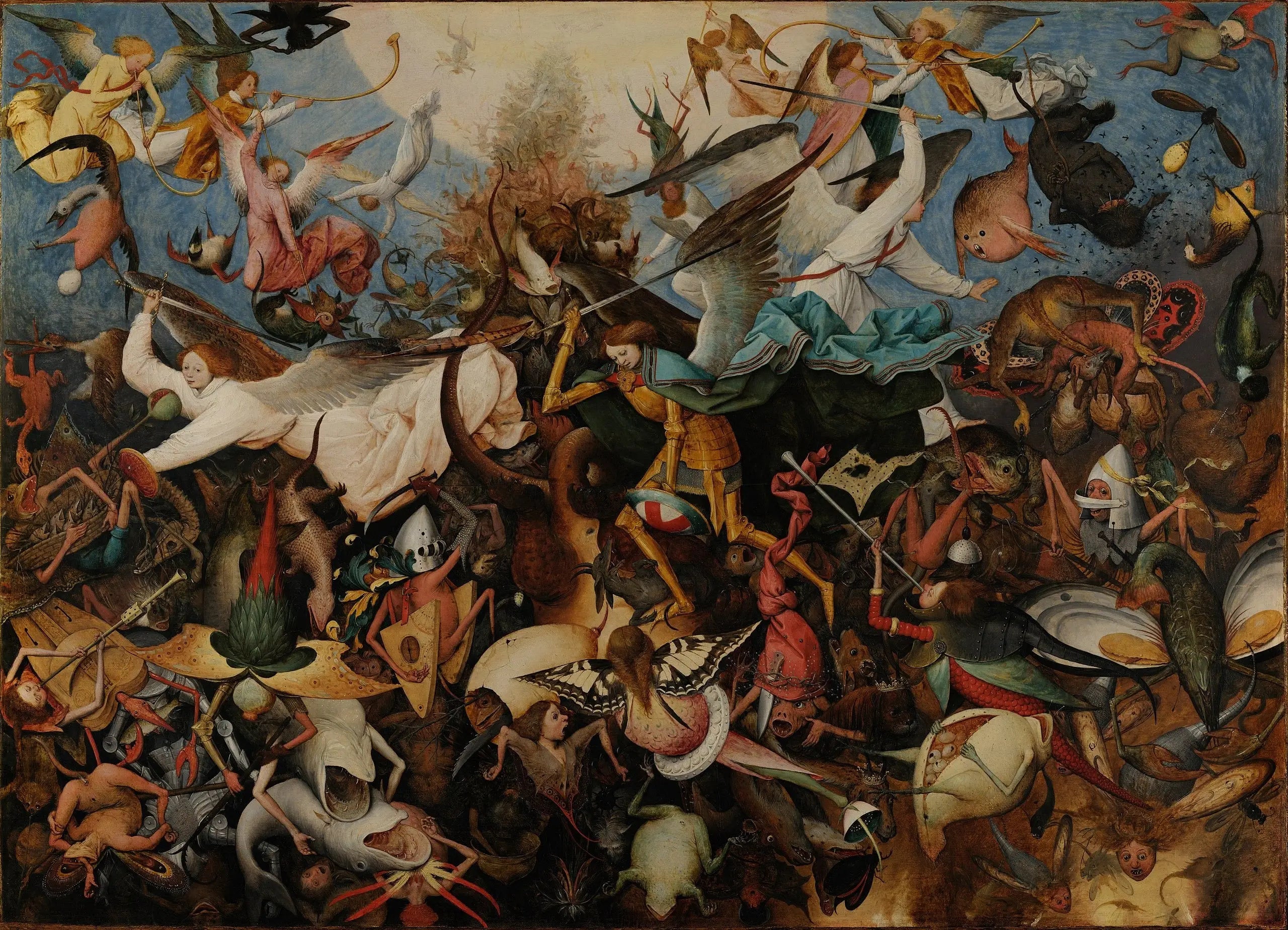 La Chute des anges rebelles - Pieter Brueghel the Elder - Alpha Reproduction