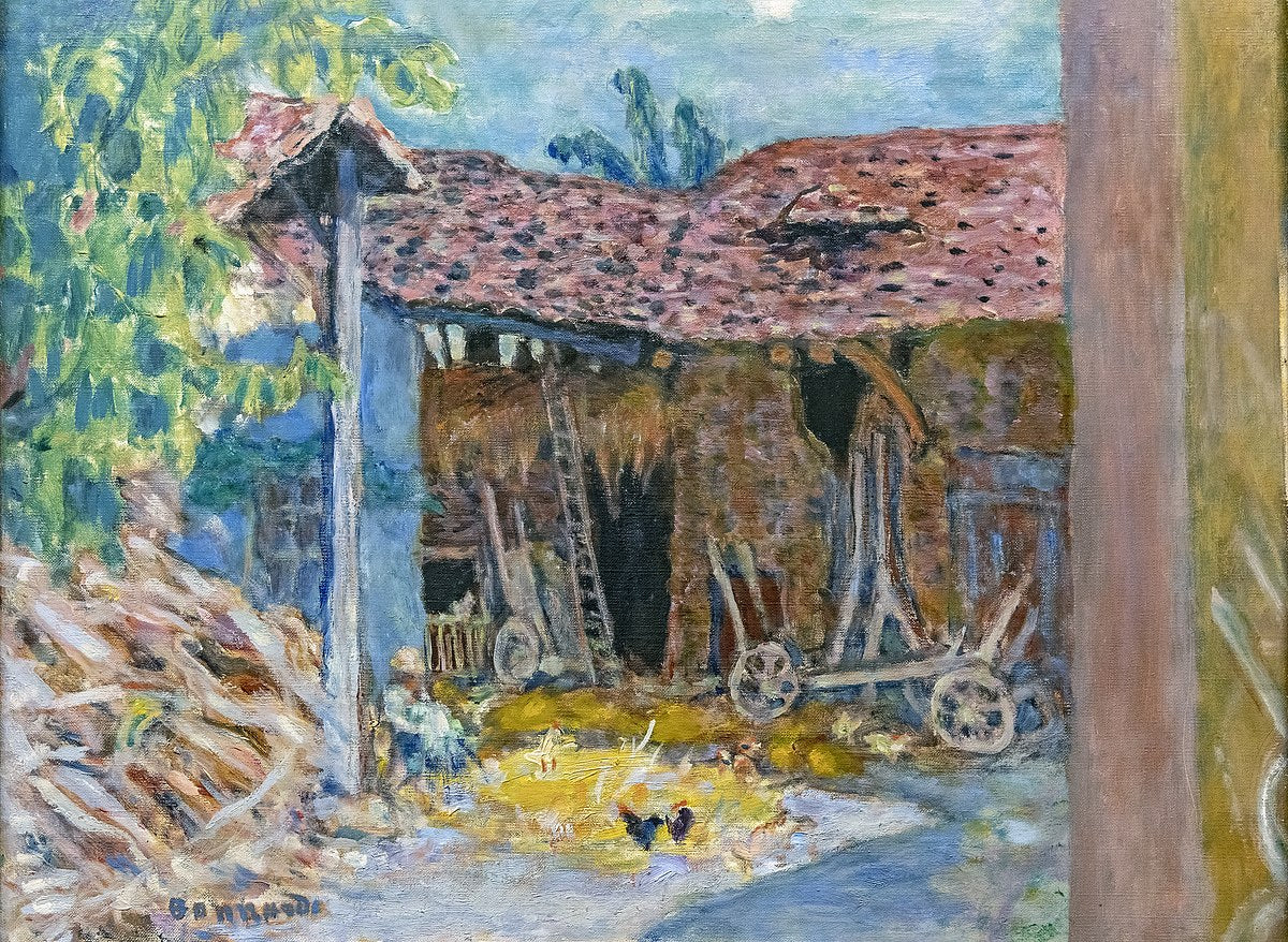 Reproduction du tableau « La Grange - Pierre Bonnard » par Alpha Reproduction en peinture à l’huile