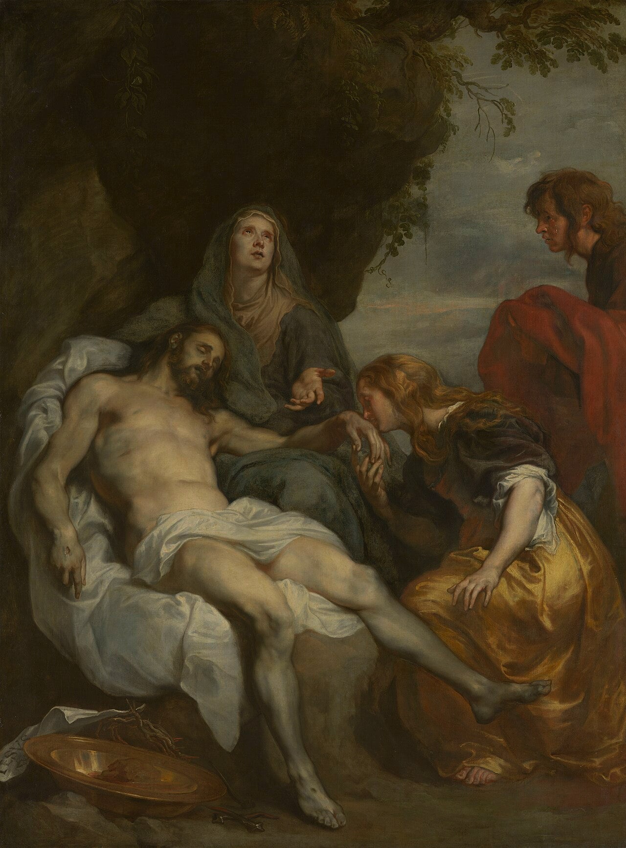 La Lamentation sur le Christ mort - Antoine van Dyck