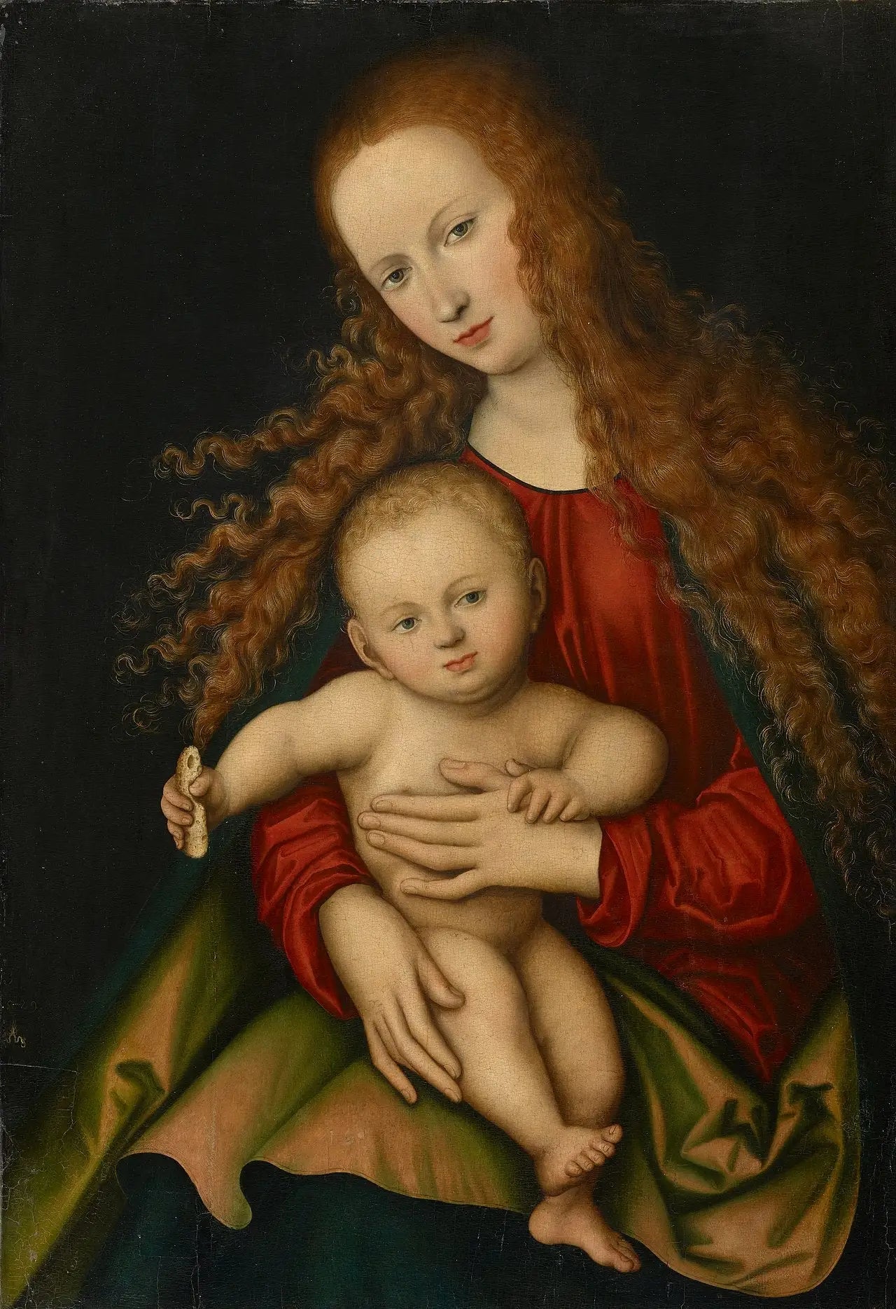 La Vierge à l’Enfant - Lucas Cranach the Elder - Alpha Reproduction