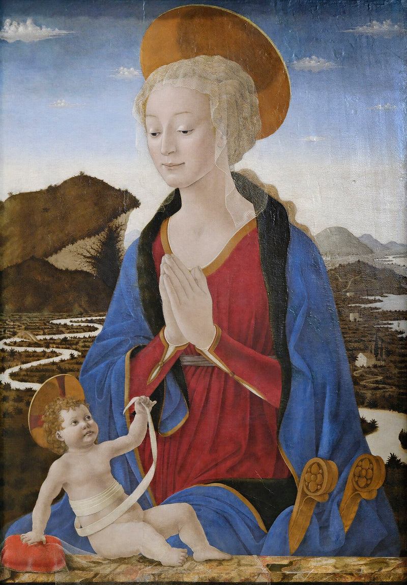 La Vierge et l'Enfant - Alesso Baldovinetti