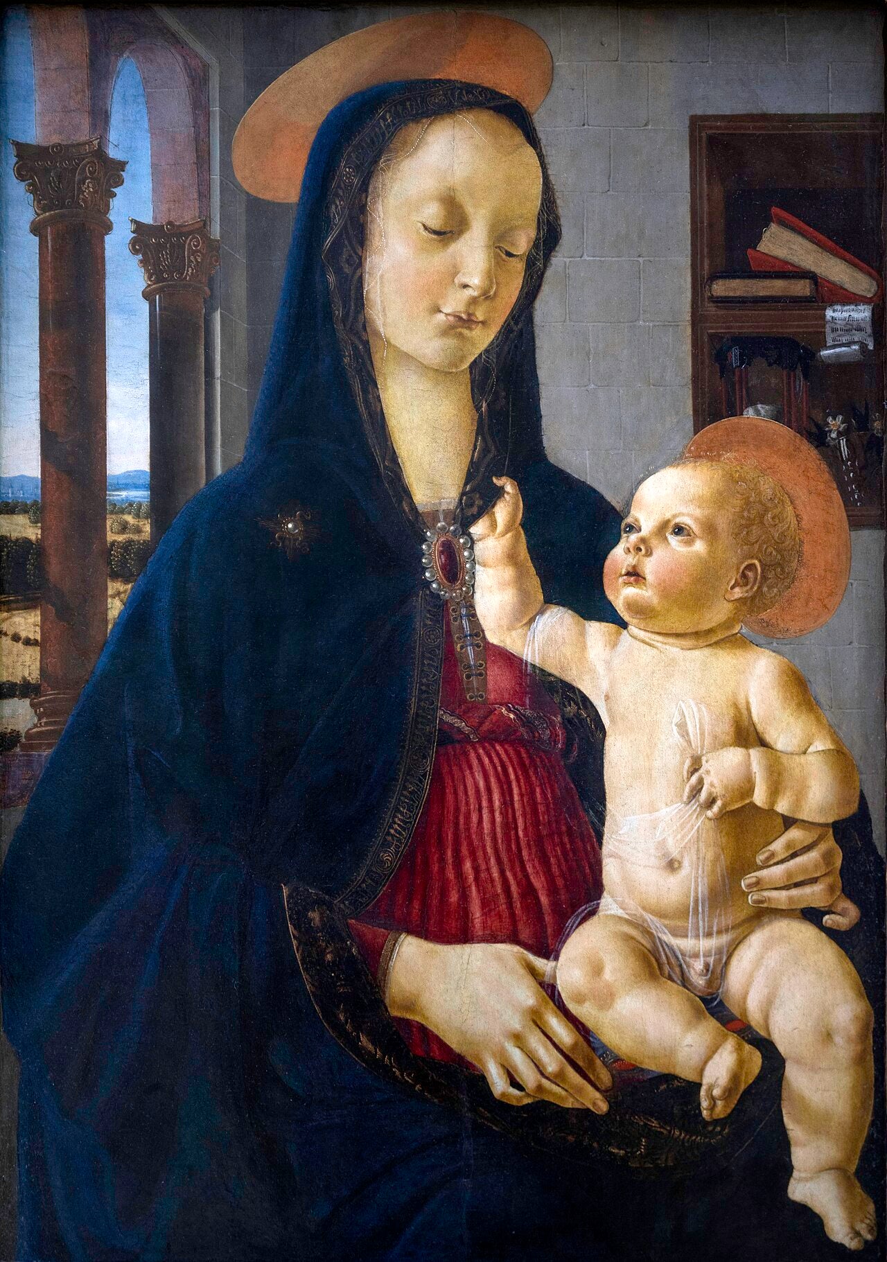 La Vierge et l'Enfant - Domenico Ghirlandaio