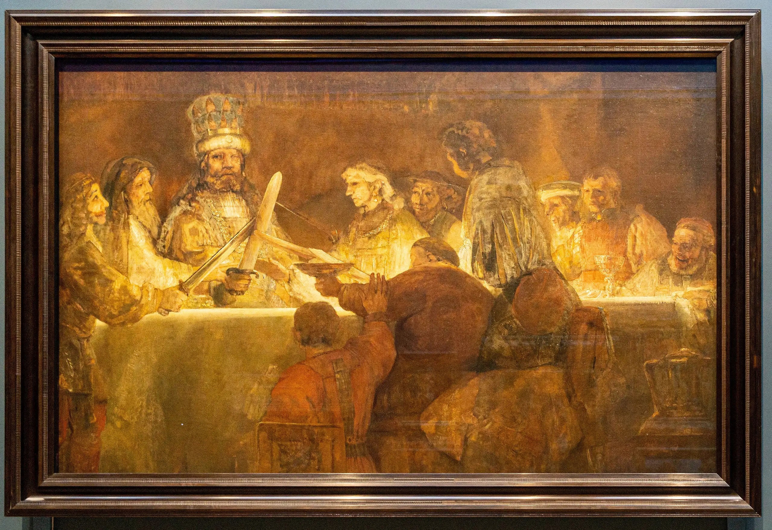 La conjuration de Claude Civilis - Rembrandt - Alpha Reproduction