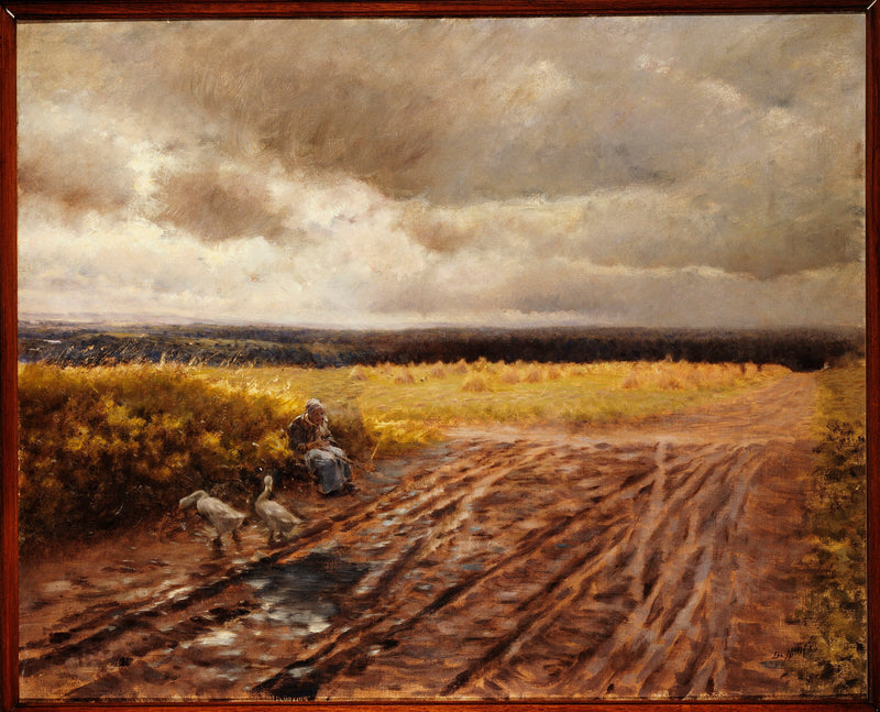 Гувернантка гусей - Джузеппе де Ниттис