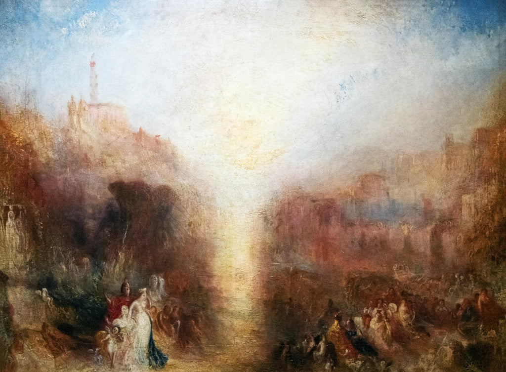 Reproduction du tableau « La visite au tombeau - J. M. W. Turner » par Alpha Reproduction en peinture à l’huile