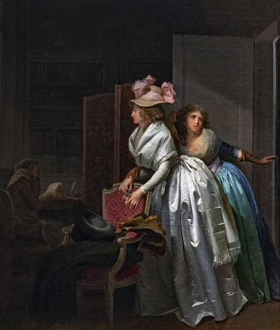 Le Cadeau délicat - Louis-Léopold Boilly - Alpha Reproduction