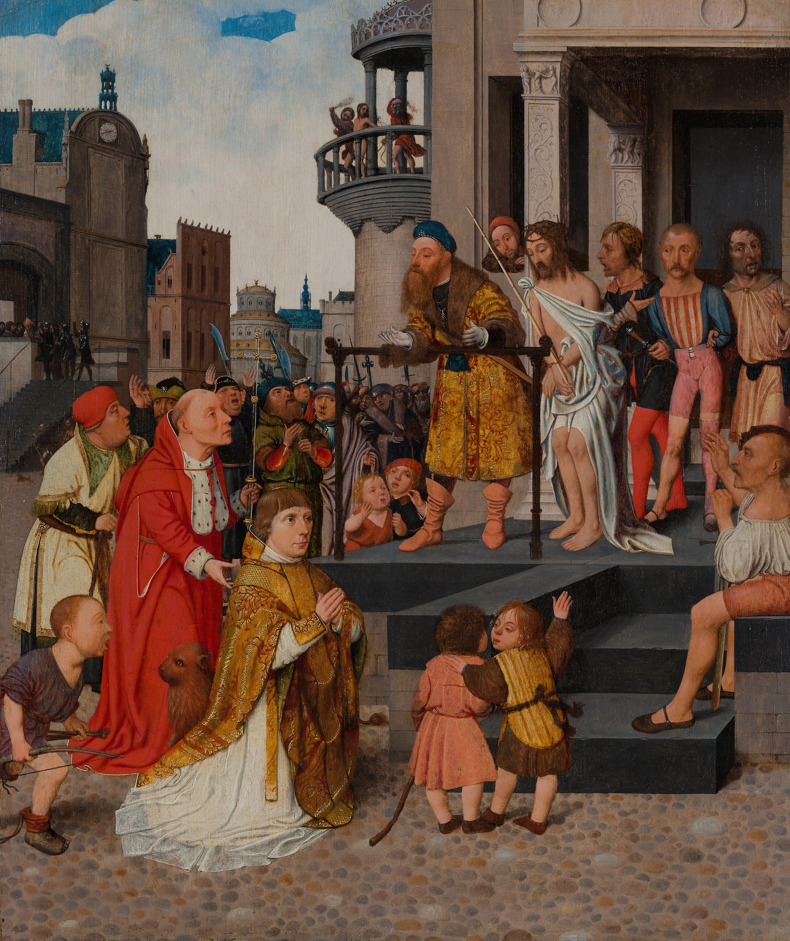 Le Christ révélé au peuple - Jan Mostaert