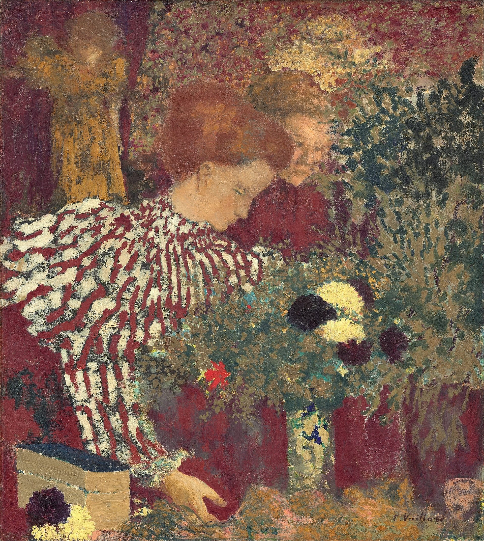 Le Corsage rayé - Édouard Vuillard
