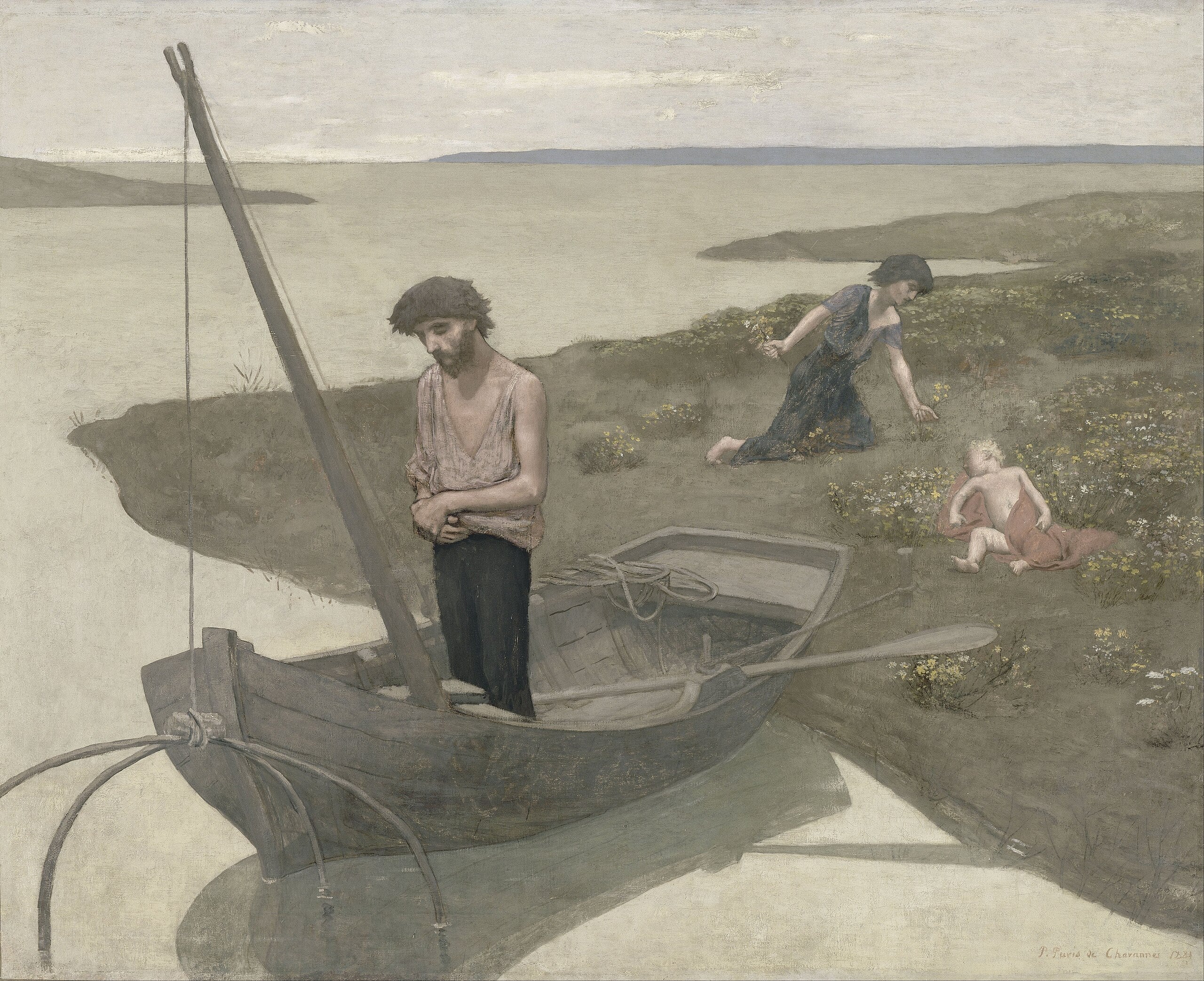 Le pauvre pêcheur - Pierre Puvis de Chavannes