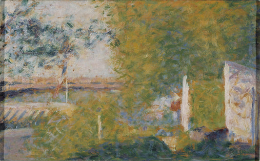 Reproduction du tableau « Le pont de Bineau - Georges Seurat » par Alpha Reproduction en peinture à l’huile