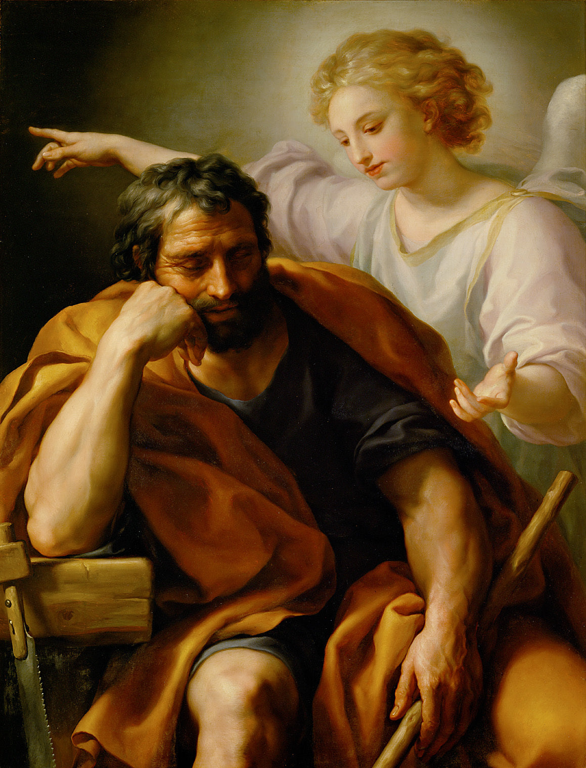 Le rêve de saint Joseph - Anton Raphael Mengs - Alpha Reproduction