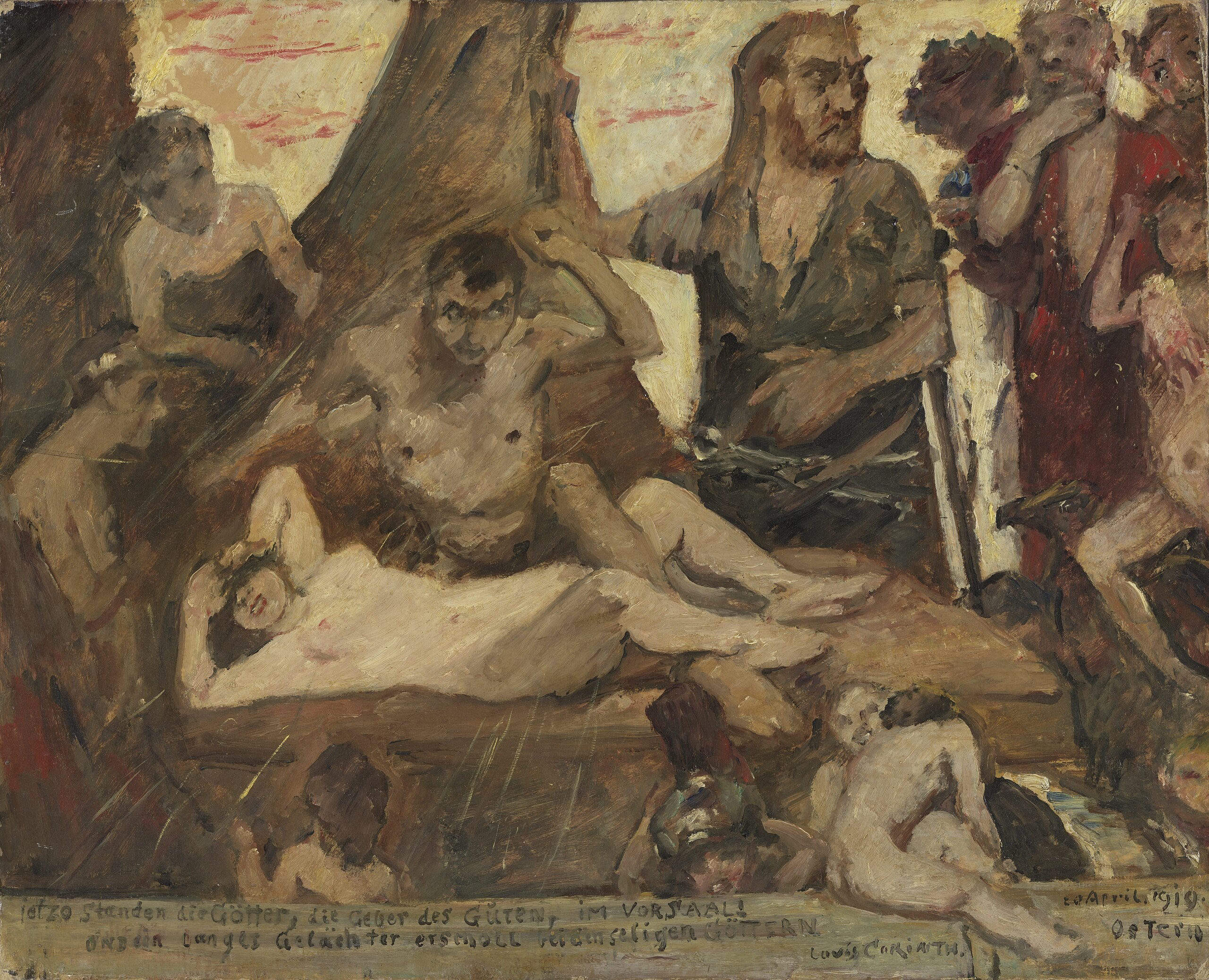 Le rire homérique - Lovis Corinth