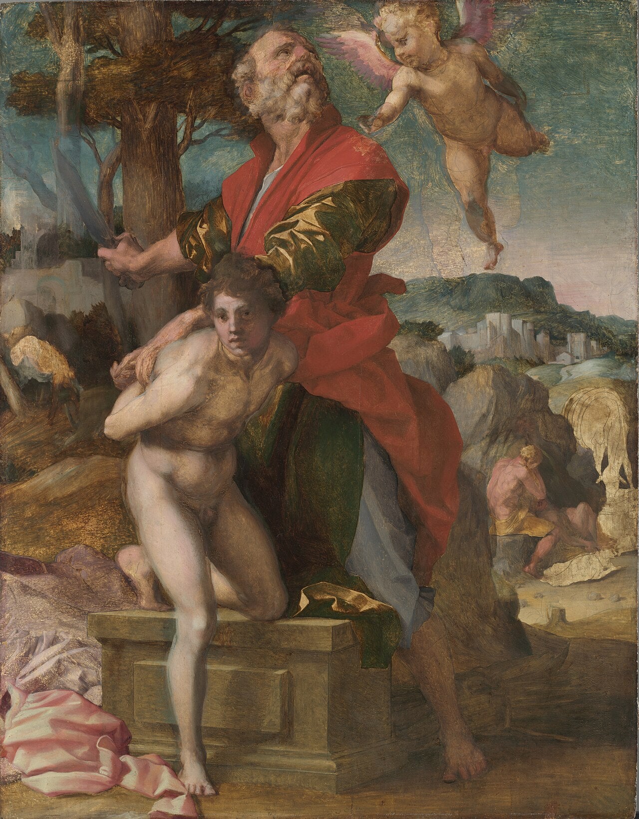 Le sacrifice d’Isaac - Andrea del Sarto - Alpha Reproduction