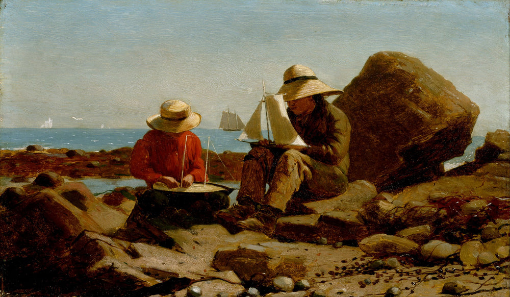 Les constructeurs de bateaux - Winslow Homer