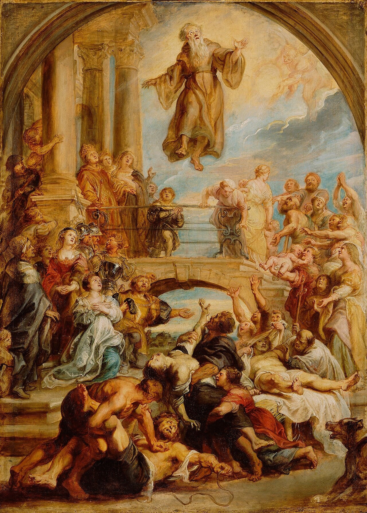 Les miracles de saint François de Paule - Peter Paul Rubens