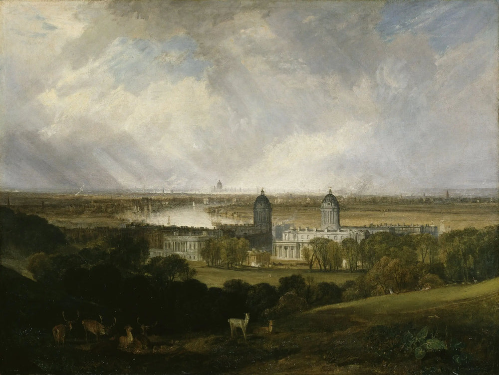 London from Greenwich Park - J. M. W. Turner - Alpha Reproduction