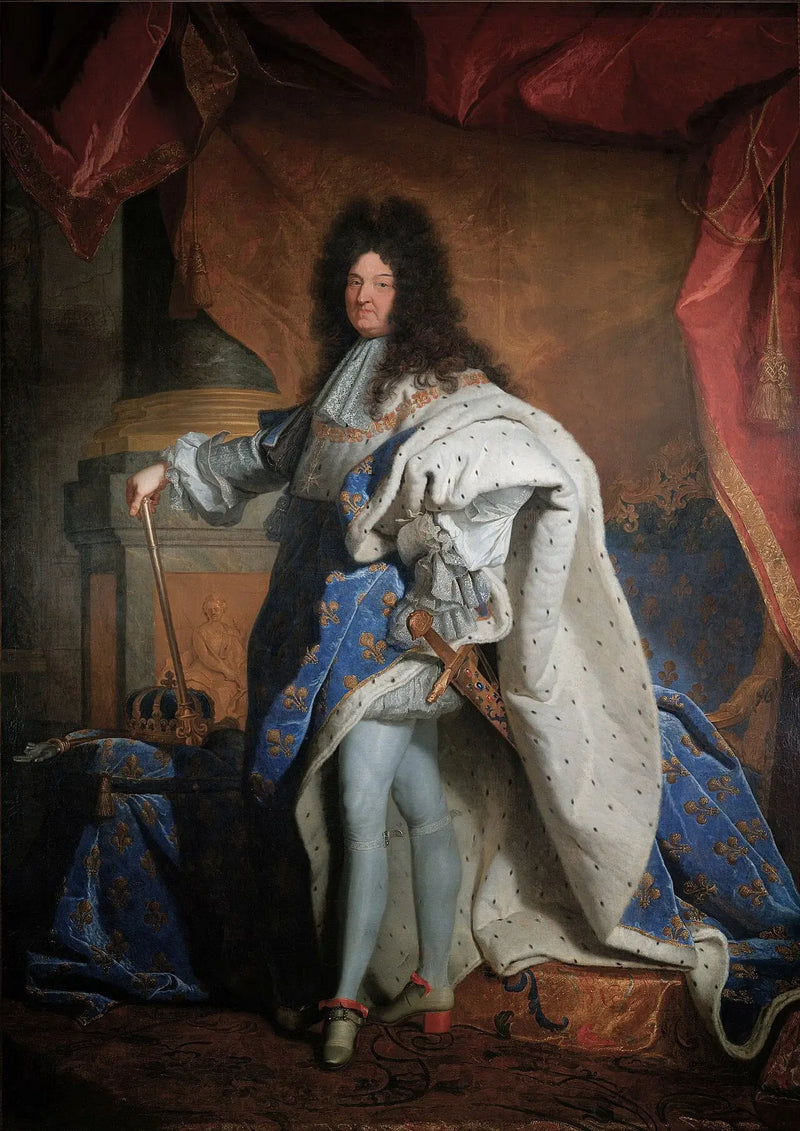 Людовик XIV, король Франции (1638-1715) - Гиацинт Ригу
