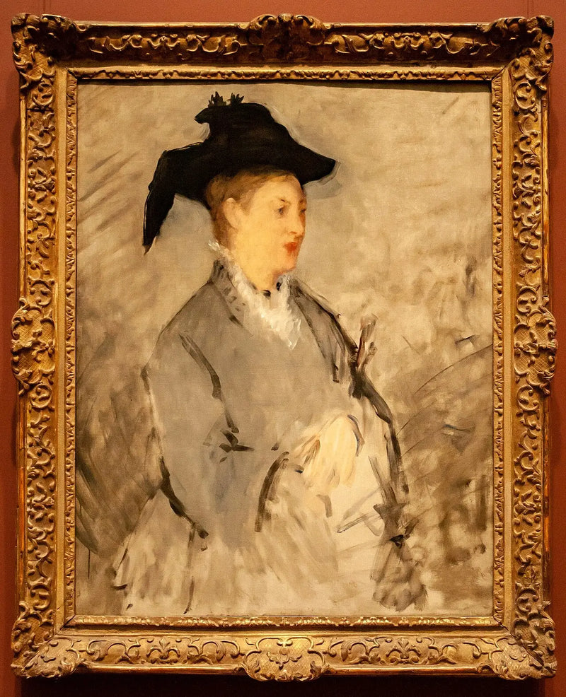 Мадам Эдвард Мане (Сюзанна Линхофф, 1830-1906) - Эдвард Мане