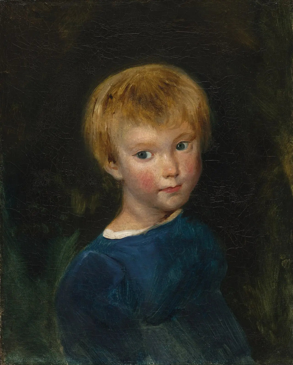 Reproduction du tableau « Marguerite-Juliette Pierret - Eugène Delacroix » par Alpha Reproduction en peinture à l’huile