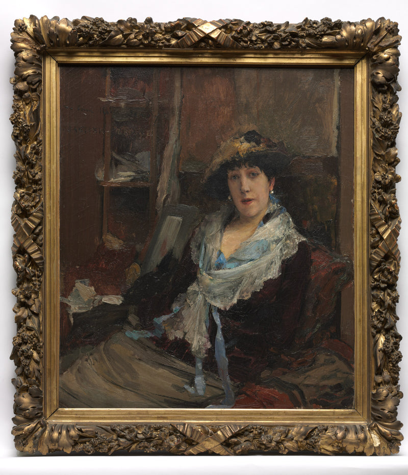 Marie Samary du Théâtre de l'Odéon - Jules Bastien-Lepage