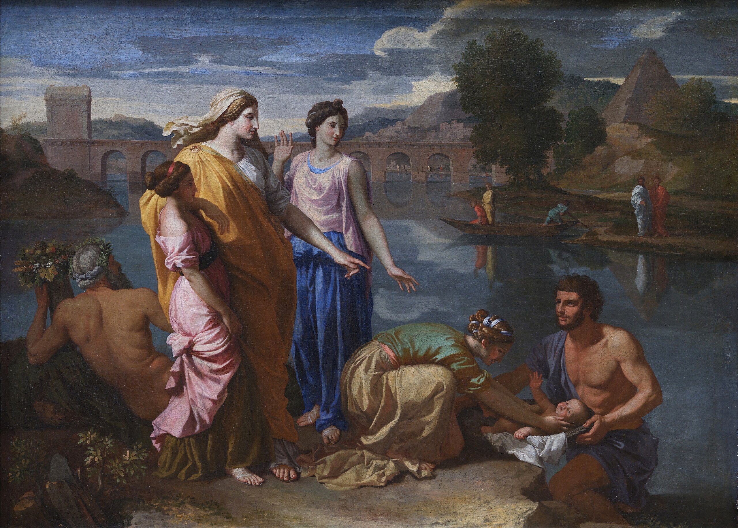 Moïse sauvé des eaux - Nicolas Poussin - Alpha Reproduction