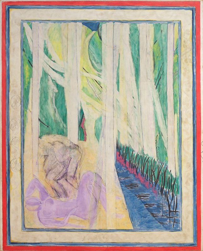 Reproduction du tableau « Nymphe dans la forêt - Henri Matisse » par Alpha Reproduction en peinture à l’huile